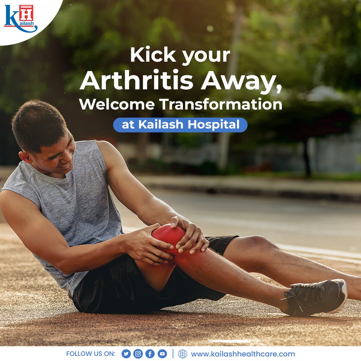 KailashHealth's tweet photo. Do not let #winter affect your #Jointhealth!
#Arthritis can worsen during colder weather. Get effective pain relief at Kailash Hospital.
Consult our Ortho Specialists: https://t.co/3PxoApNce8
#jointproblems #painrelief #orthocare #orthopedictreatment #kailashhospital https://t.co/o555iZO6Yr