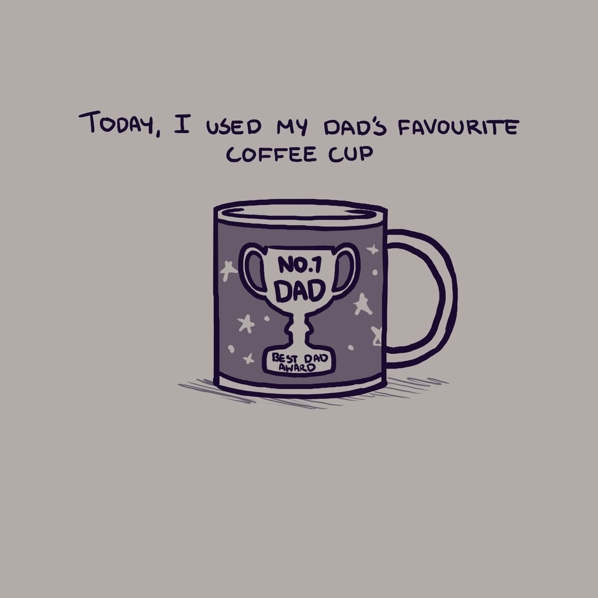 jackaranda_art's tweet photo. parental death tw //
.
.
Thinking about coffee, and my father. 1/4 https://t.co/Du4k1wLvfd