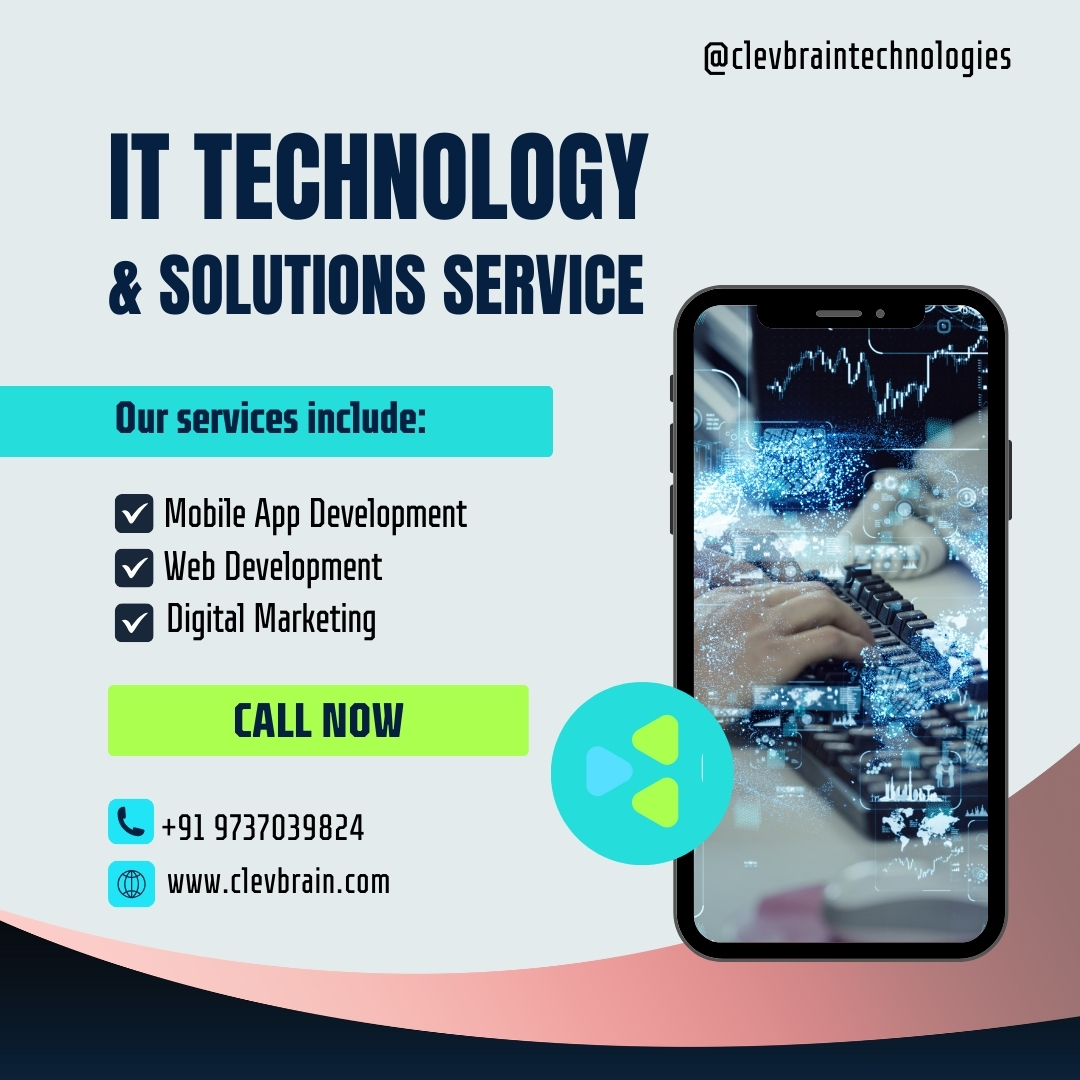ClevbrainT40179's tweet photo. "In a world driven by technology, choose excellence. Choose @clevbraintechnologies for visionary IT solutions that propel your business forward!.." 🌍🔍
For More Information - https://t.co/1zmPpB5P63
Contact No - +91 97370 39824
#itservices
#itsolutions
#clevbraintechnologies https://t.co/1G90etXxhY