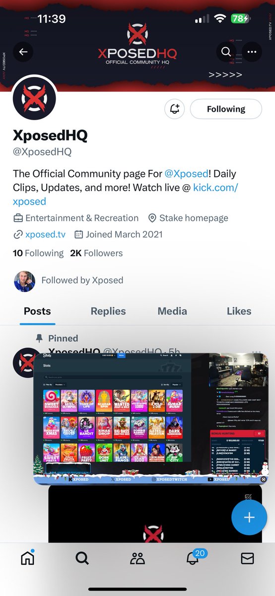 karlericksonh's tweet photo. @Xposed @XposedHQ Stake : KingDegenerate https://t.co/7v6yBeixyl