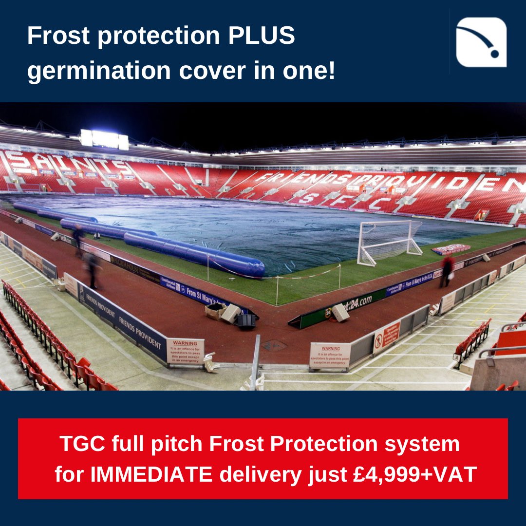 A dual-purpose solution for sports pitch management! We’ve currently got one full pitch cover in stock and ready for immediate dispatch at the amazing price of £4,999 (+ VAT & delivery). Don’t miss out - email info@total-play.co.uk