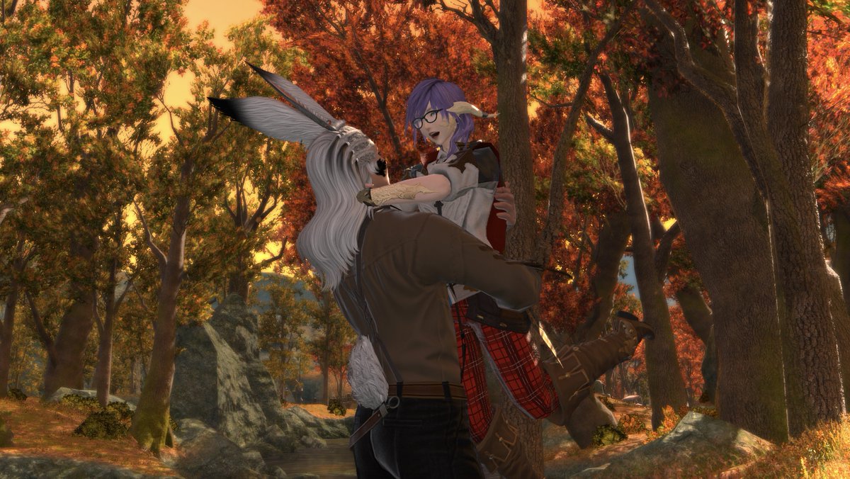 FeralCitrus's tweet photo. Me and @MidbardVesper realized our OCs Orn and Kori would have fun chemistry together

Me: well now I gotta pose it https://t.co/8Jqv04FVDB