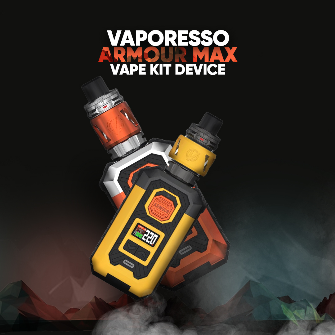 McrVape's tweet photo. 🔥 Buy the power-packed Vaporesso Armour Max Vape Kit Device at Mcrvapedistro! 
💨 Elevate your vaping game with cutting-edge technology and sleek design. Unleash the ultimate vaping experience in the UK! 
Order Now-https://t.co/ANiJZwz6Mi
#vaporessoarmourmax #vapekit #vapestore https://t.co/U0bMOhwvcn