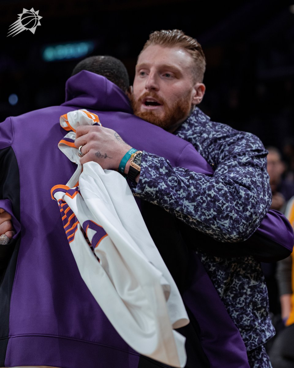 Suns's tweet photo. KD 🤝 Mad Maxx https://t.co/vB7ubhjfc7
