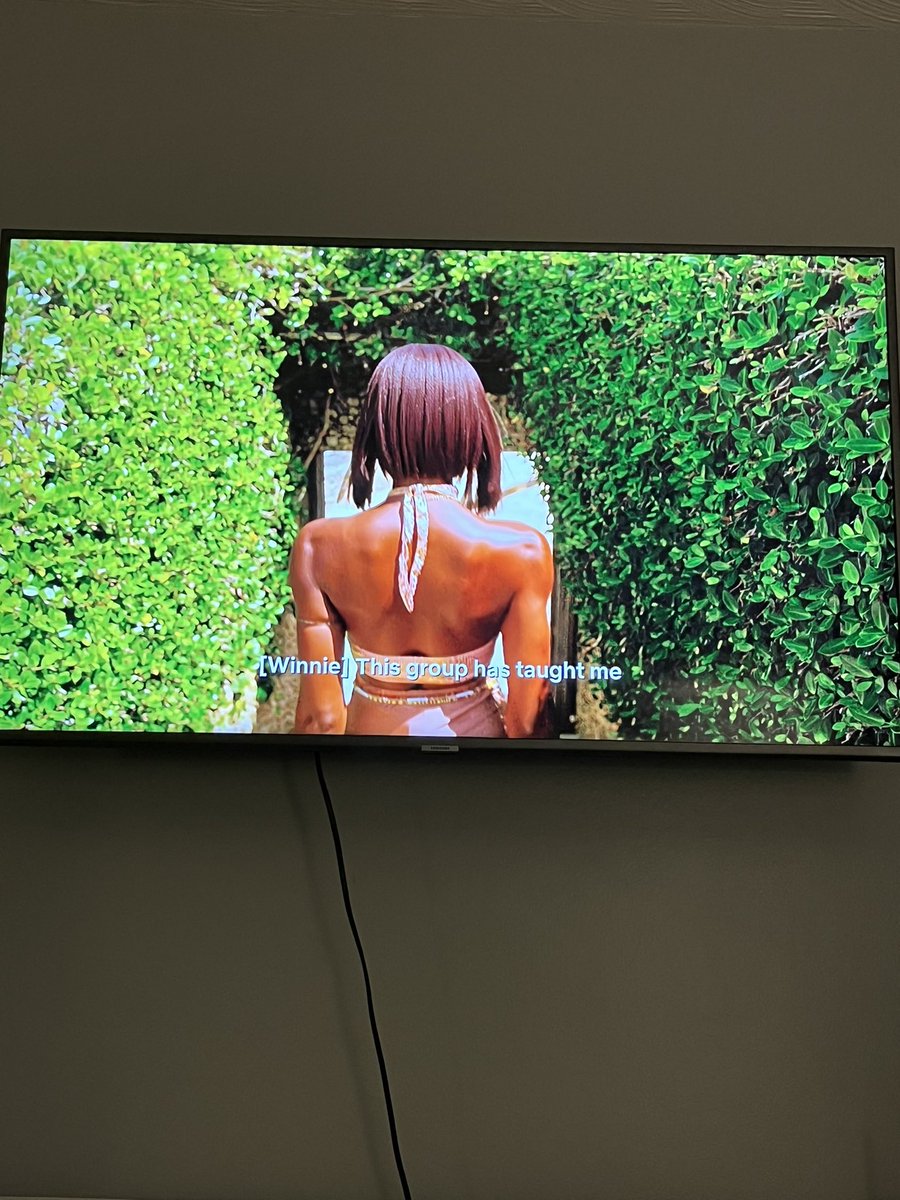 Rob_Stark_'s tweet photo. @netflix the closed caption in The Trust this is Tolú not Winnie speaking. https://t.co/rrXDKyAVUG