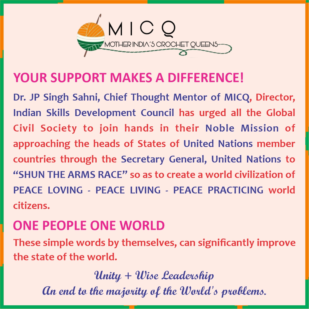 isdcouncil_micq's tweet photo. 4 TIMES GUINNESS WORLD RECORD AWARDEES ATTEMPTING FOR FIFTH GUINNESS WORLD RECORD ON 4TH FEB 2024
#micq #GuinnessWorldRecord #crochet #womeninspiringwomen
#support #awardee #workflowoptimization #womenentrepreneur https://t.co/clesC37JfF