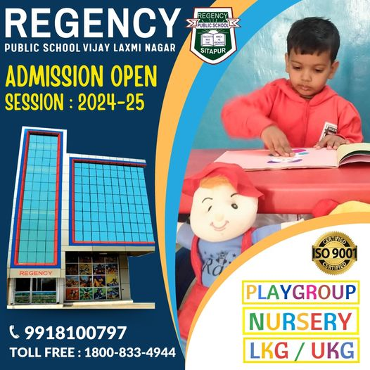 RegencyLaxmi's tweet photo. ADMISSION OPEN
SCHOOL YEAR :- 2024-25
.
.
PLAYGROUP
NURSERY
LKG / UKG
Toll Free :-1800-833-4944
Contact :- 9918100797
.
#sitapur #registration #playgroup #education #playgroupschool #kidsschool #nurseryschool #specializedkindergarten #bestschool #regency #kids #student  #students https://t.co/Yr1Y4iqvGQ