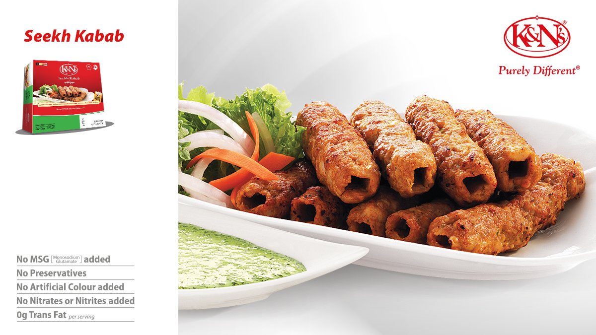KandNsOman's tweet photo. K&amp;N's Seekh Kabab - Ground chicken meat, shaped and flame grilled on skewers https://t.co/QDwLEUSi6t
Available at: https://t.co/LDZXDxqBRv

Subscribe to our YouTube channel: https://t.co/zpzEtWb7xJ
#SeekhKabab #KababTemptations #KandNsOman https://t.co/eZyliaU21K