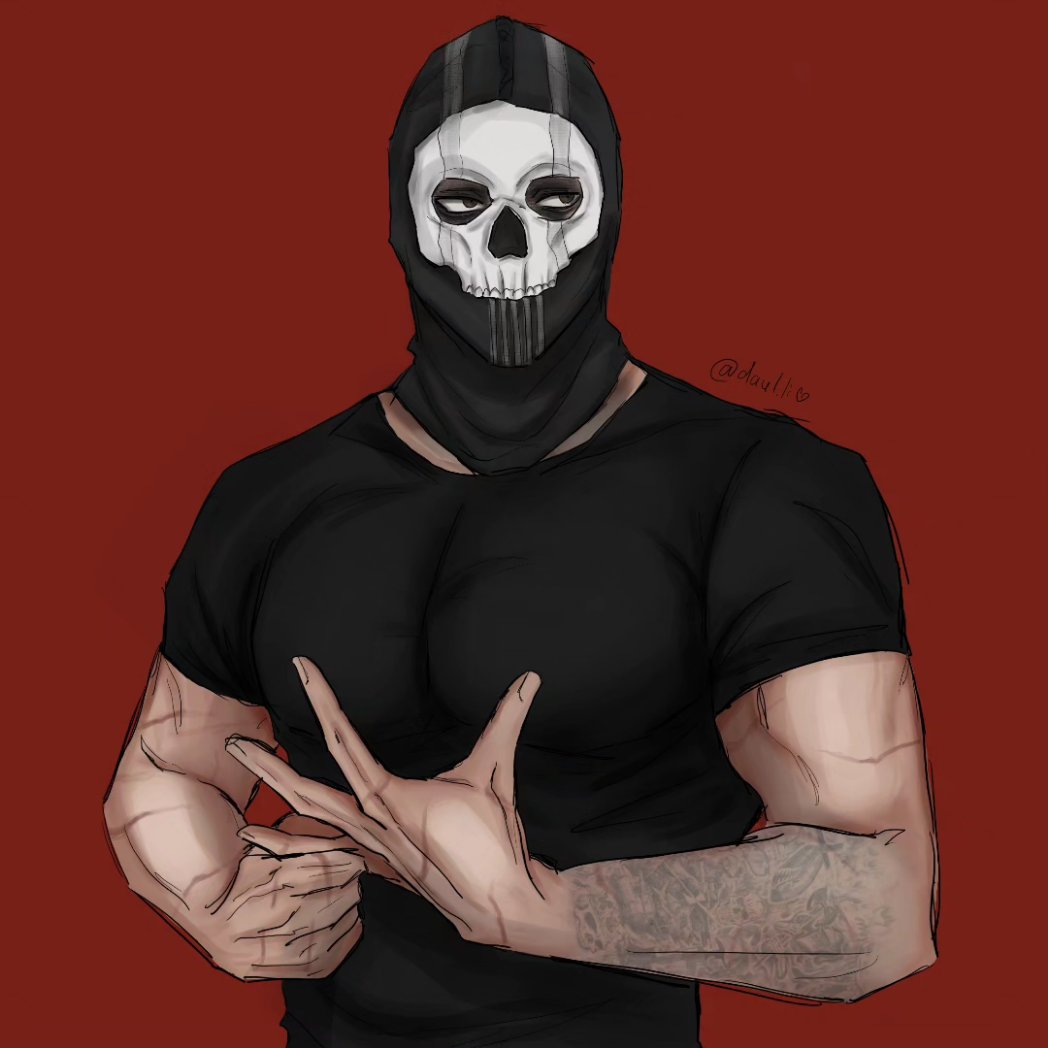 daul_li's tweet photo. Красавец мужчина 😌

#ghost #SimonRiley #CallofDuty https://t.co/z68Lexv5pP