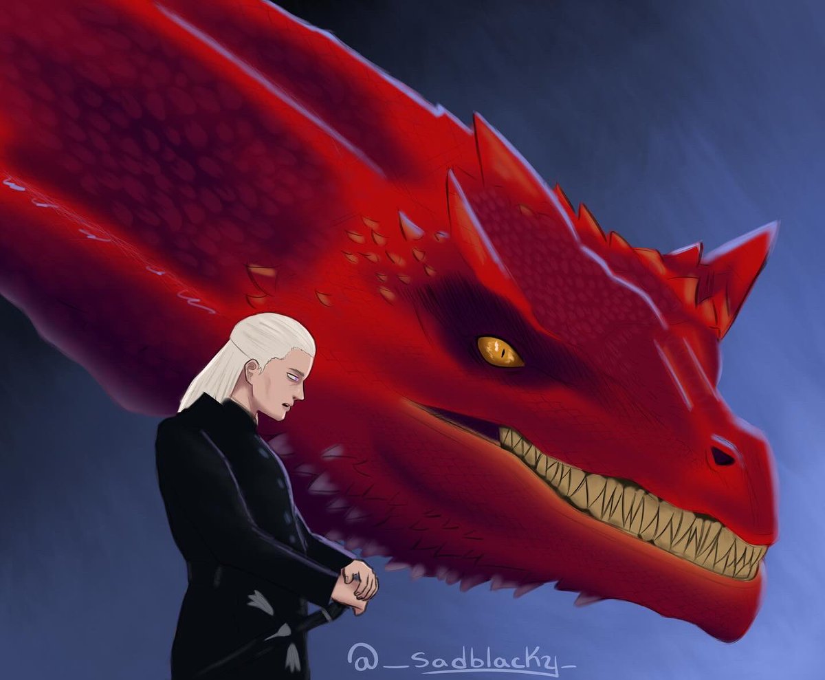 _sadblacky_'s tweet photo. DaemonxCaraxes🐉🔥

#ArtistOnTwitter #ArtistOnX #Procreate #fanart #HouseOfTheDragon #daemontargaryen #digitalart https://t.co/lEyp37I7KH