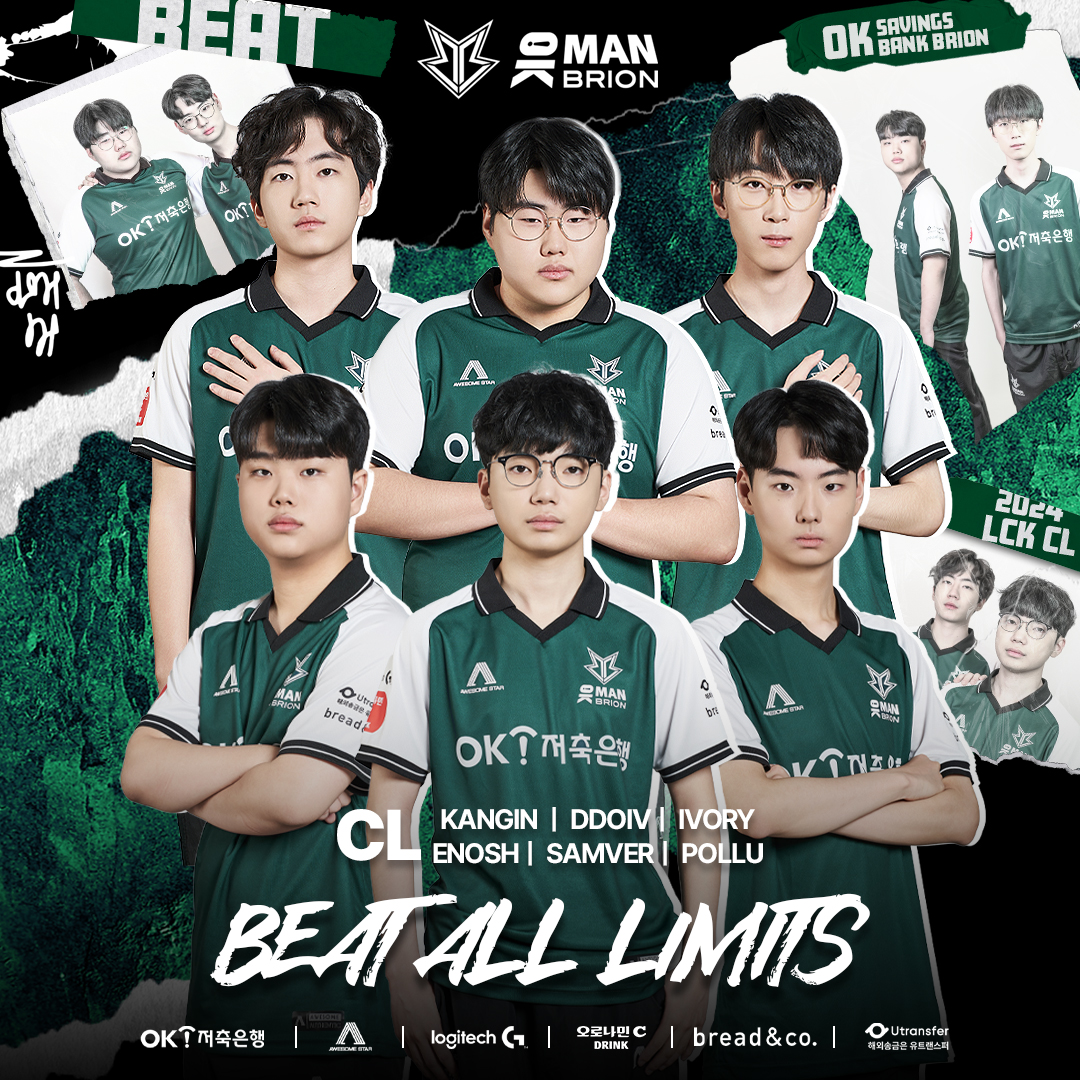 Brionesports's tweet photo. ''๐ฉ๐ฌ๐จ๐ป ๐จ๐ณ๐ณ ๐ณ๐ฐ๐ด๐ฐ๐ป๐บ''
2024 LCK CL Spring OK์ ์ถ์ํ ๋ธ๋ฆฌ์จ
#OKSavingsBankBRION #BRION #BROWIN #GOBRO #BEATALLLIMITS https://t.co/nivdGkHvQw