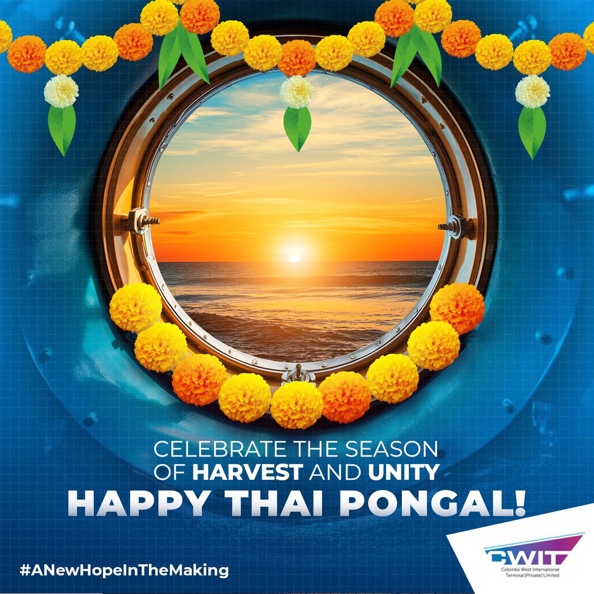 CWITSriLanka's tweet photo. Wishing you and your loved ones a harvest of happiness, a pot full of prosperity, and a festival filled with joy. 

Happy Thai Pongal!

#Pongal #ThaiPongal #CWIT #ANewHopeInTheMaking https://t.co/ra6aRoObhI