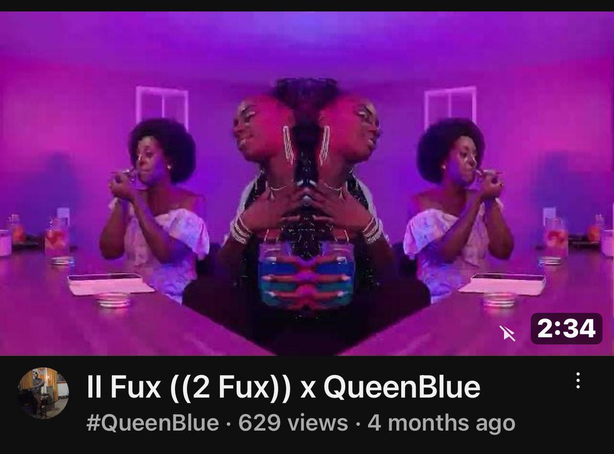Peoplez330's tweet photo. Check out #QueenBlue new Video II FUX on #YouTube  chocolate #rap royalty for #2024  #BAM330 #OHIO #PEOPLEZ330 https://t.co/2DLQVpbCS2
