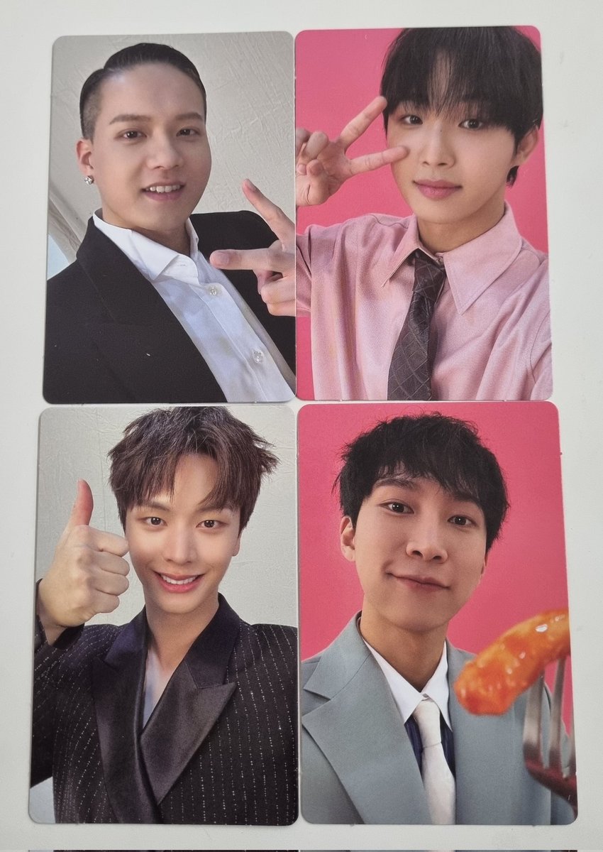 비투비 에버라인 미공포 교환

(서은광 임현식 육성재 프니엘 ) 이창섭으로 구해용🩷