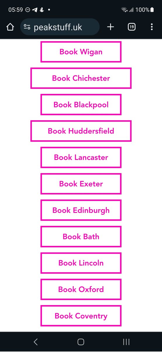 Do you live in any of these places? Then don't miss Meg Lewis in peakstuff.uk on tour