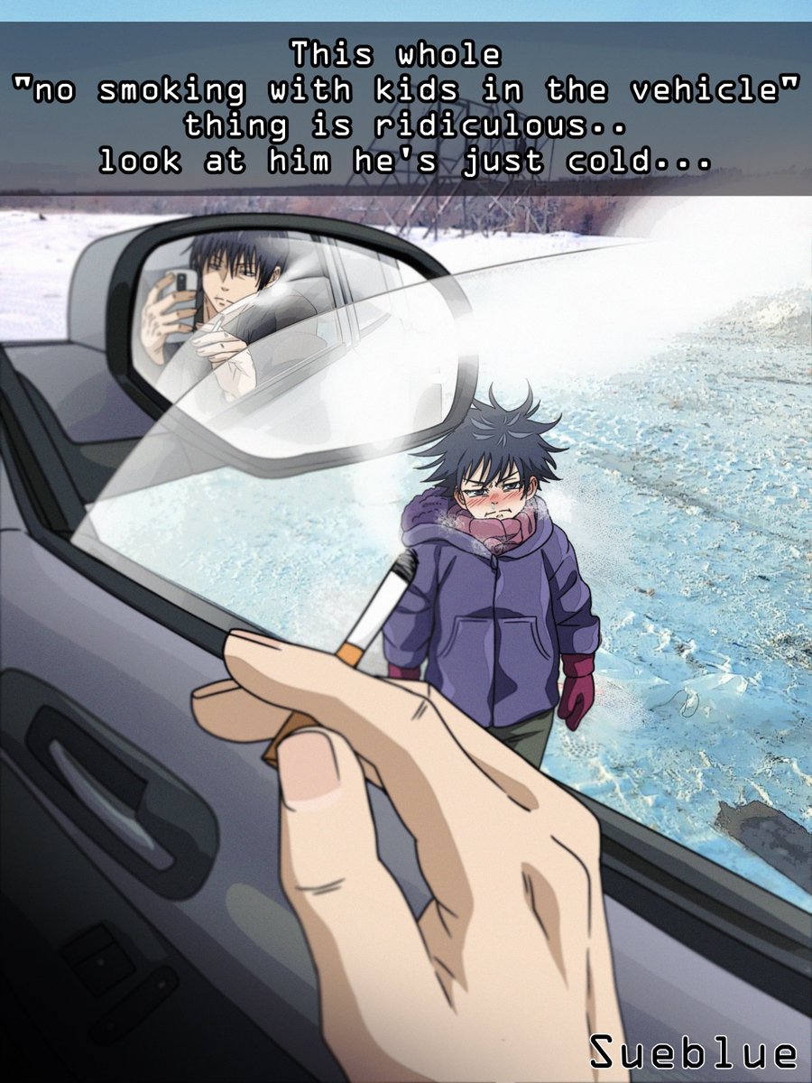Bluex801's tweet photo. Dad of the Year...
#jjk #jujutsukaisenseason2 #JujutsuKaisen #TojiFushiguro #呪術廻戦  #Megumifushiguro https://t.co/9TISSNpHpV