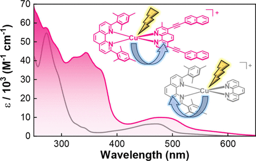 bhkenlo's tweet photo. Enhanced Visible Light Absorption in Heteroleptic Cuprous Phenanthrolines | Inorganic Chemistry https://t.co/nr7slND0da @CastellanoGroup @FNCastellano @InorgChem #copper #phenanthrolines #HETPHEN #JT_distortion #ST_IC #MLCT https://t.co/gocDUyToYi