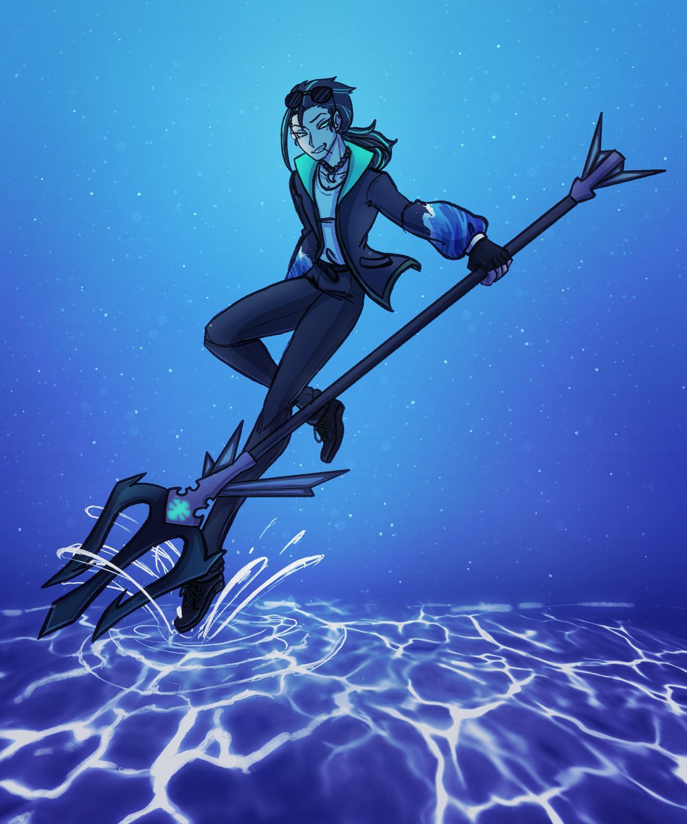 Comm//ission done for a friend who wanted me to draw #kawaARTchi !

Such a fun and cool design to draw tbh! I had a lot of fun :3