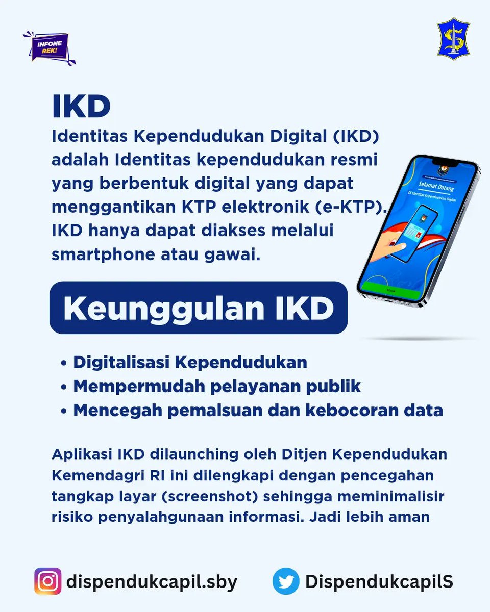 Dispendukcapil Surabaya tweet media