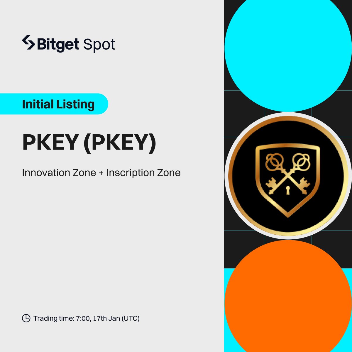 bitget's tweet photo. 💥 Initial Listing @Pkey_Global 

🔥 The hype for $PKEY is ramping up on #Bitget. 

🚀 Trade now: https://t.co/p6xzrxjFmX