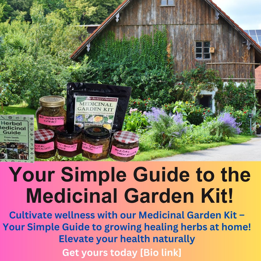 🌿 Elevate well-being with our 'Medicinal Garden Kit'! 🌱 Simple Guide, powerful results. 🍃✨
🚀 Ready to start? Click 'Available BioLink' to explore the Medicinal Garden Kit! 🌐🛍️ #Wellness #MedicinalGarden #GrowHealth