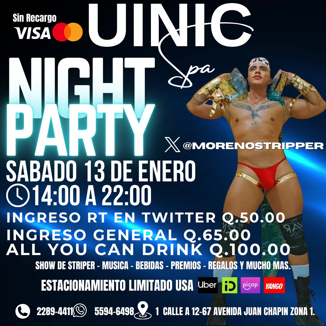 uinic3's tweet photo. Viernes 
After Office
Todos los Viernes 
15:00 a 21:00
Ingreso Q.60.00
Puede ser al desnudó - Interiores - Taparrabo
Cócteles 🍹 🍷🍹🍸🧋 Q.10.00 https://t.co/Ayt6O8PN3O