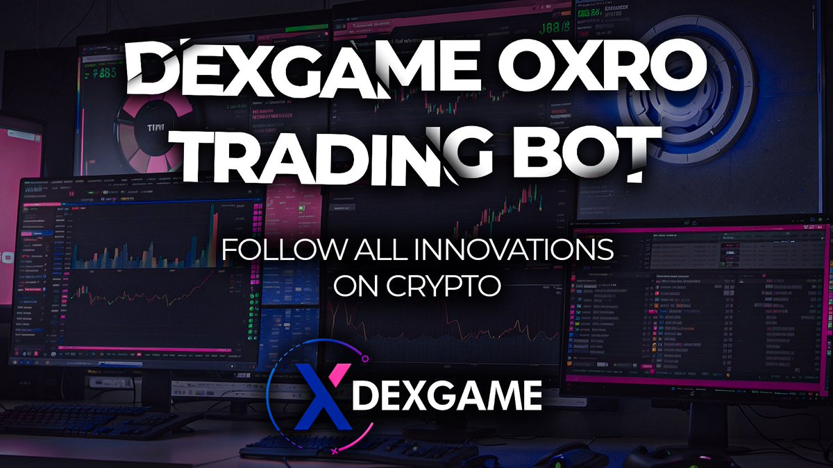 🎊Trading bot is comming. 🎊

#dxgm #dexgame #Bitcoin #Eth