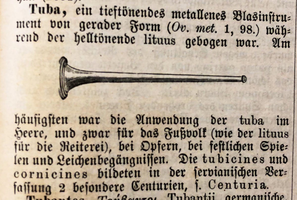AGROS_edu's tweet photo. at tuba terribilī sonitū Taratantara dīxit.
‒⏖ ‒⏖ ‒⏖ ‒|⏖ ‒⏖ ‒‒
#Ennius | 📖 Lübker's Reallexikon des classischen Alterthums für Gymnasien, Leipzig 1877. https://t.co/1i7bd304yq