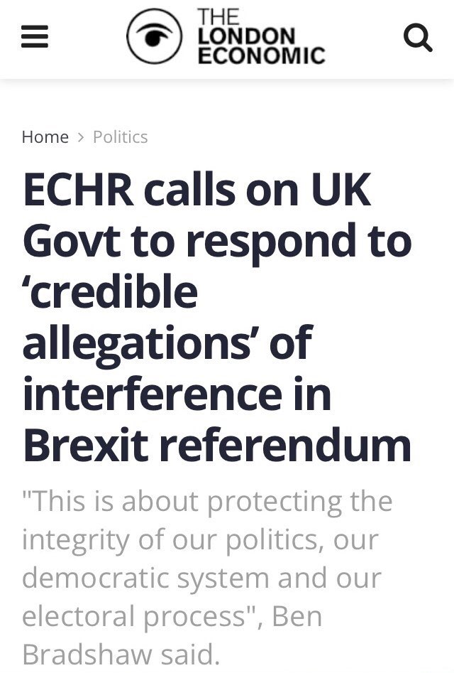 Why would certain people be calling for the UK to leave the ECHR asap? I do wonder 🤔 #ECHR #EuropeanCourtofHumanRights #Brexit #ToriesDestroyingOurCountry