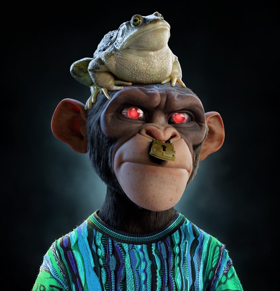 SierraLeocla's tweet image. Highly undervalued 3D art  @PrimeApePlanet 👀
Welcome to the team 🤩 #cyborgeyes #keepstrong