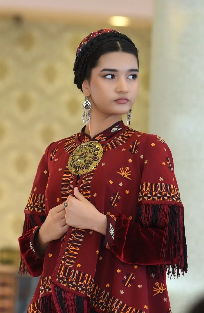turkmen fashion dresses Didar