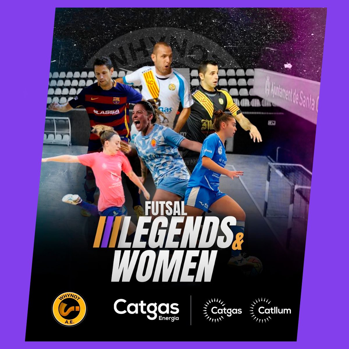 Catgas_Energia's tweet photo. Catgas Energia, un dels patrocinadors principals de l'esdeveniment esportiu LEGENDS&amp;WOMEN del passat mes de desembre.
⚽
#futsal #futbolsala #esport #catgas #catllum #catgasenergia #gas #llum #electricitat https://t.co/ZWZcOcU10T