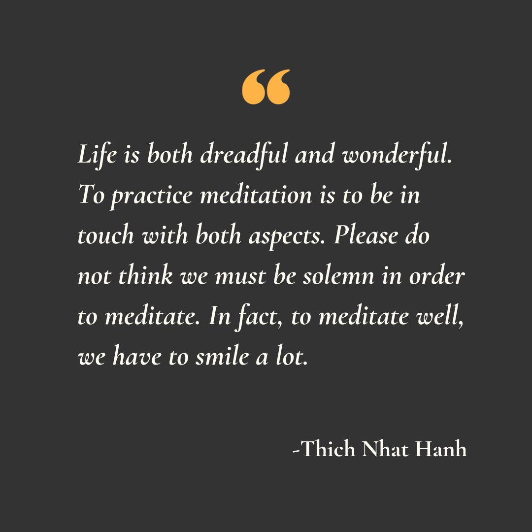 plumvillageapp's tweet photo. This quote is from "Being Peace", Thich Nhat Hanh's "spiritual classic". You can find the book here 👉🏽 https://t.co/Hah64GfPqD 🪷 @ParallaxPress 🙏🏽
#peace #beingpeace #bepeace #meditation #mindfulness #ThichNhatHanh #PlumVillageApp #EngagedBuddhism #ZenBuddhism #interbeing https://t.co/IM1cOStPMd