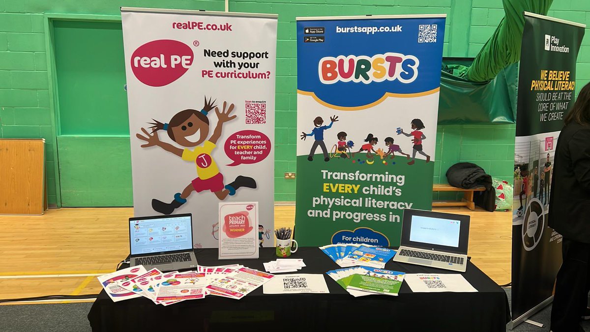 We’re excited to be at the @sportinherts PE Conference today. Come and say 👋 to @creatorJasonE & @creatortim at lunchtime to hear how we can support you to make a proven impact for every child. #HertsPEConf2024