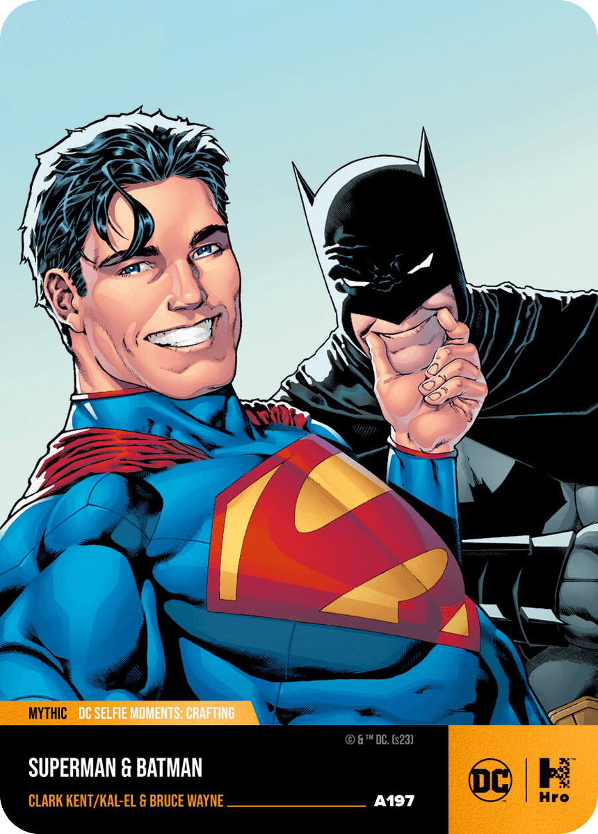 HroFeed's tweet photo. DC Selfie Moments: Crafting Leaderboard Superman & Batman (mint #A197) just sold on #Hro
Sold Price: $55.04 USD
Total Minted: 300
ℹ️ More information: https://t.co/hQhaJZhGpx https://t.co/PhukiuJMqa