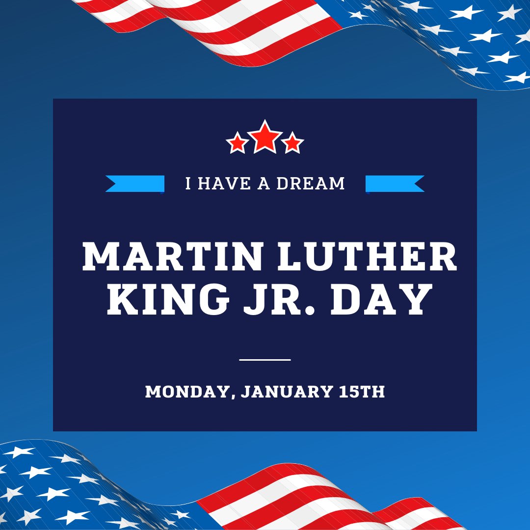 🌟 Honoring MLK's Legacy! 🗓️ Our office will be closed on Monday in observance of Martin Luther King Jr. Day. Wishing everyone a day filled with reflection, service, and unity. 🤝🏢

#MLKDayClosure #ReflectAndServe #OfficeClosed