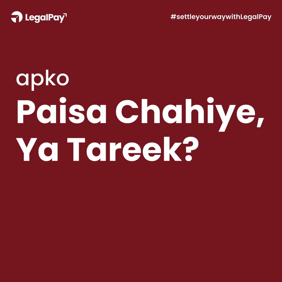 legal_pay's tweet photo. Settle your Legal Disputes without affecting your working capital on day 0 with LegalPay.
Contact us now at +91 9891400101 or reach out to us at Aayush.raj@legalpay.in
#disputeresolution #settlementfinancing #WorkingCapital #creditline https://t.co/p7zkRF5cOv