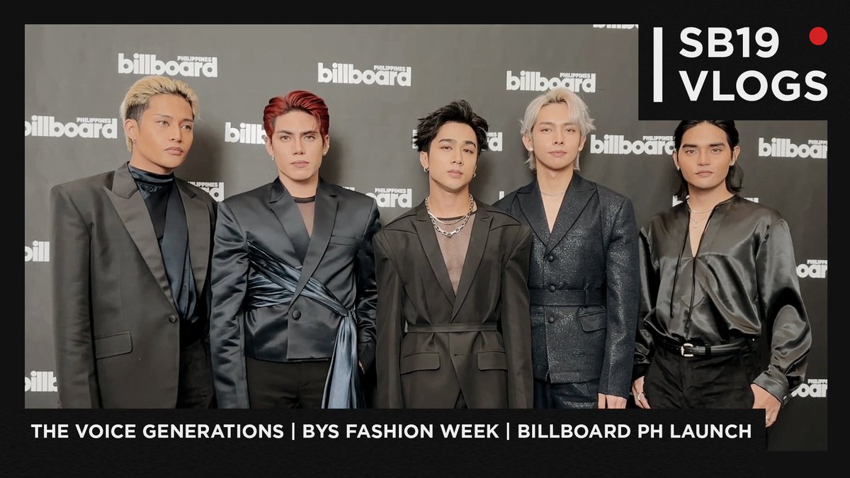 🔴[SB19 VLOGS] The Voice Generations, BYS Fashion Week, Billboard PH Launch

🔗 youtu.be/H7sz63ETADU

#SB19 #SB19atTVG #SB19xNericBeltran #SB19atBillboardPHLaunch