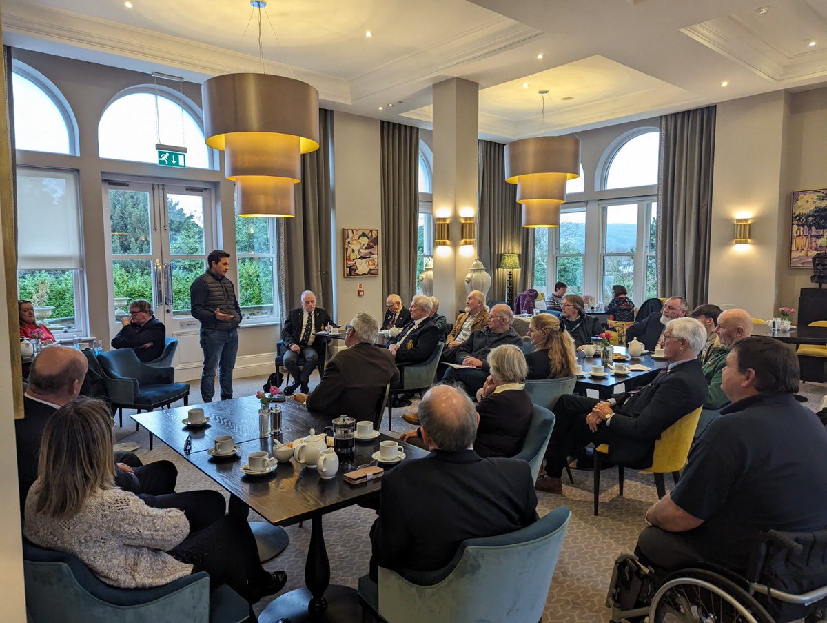 Office for Veterans' Affairs (@veteransgovuk) on Twitter photo Yesterday <a href="/JohnnyMercerUK/">Johnny Mercer</a> spoke to <a href="/PoppyLegion/">Royal British Legion</a> veterans near Matlock about:
π progress made in equalising access to employment for all veterans
π Op RESTOREβs work transforming support for injured veterans
π how local associations work with veterans support networks Yesterday <a href="/JohnnyMercerUK/">Johnny Mercer</a> spoke to <a href="/PoppyLegion/">Royal British Legion</a> veterans near Matlock about:
π progress made in equalising access to employment for all veterans
π Op RESTOREβs work transforming support for injured veterans
π how local associations work with veterans support networks
