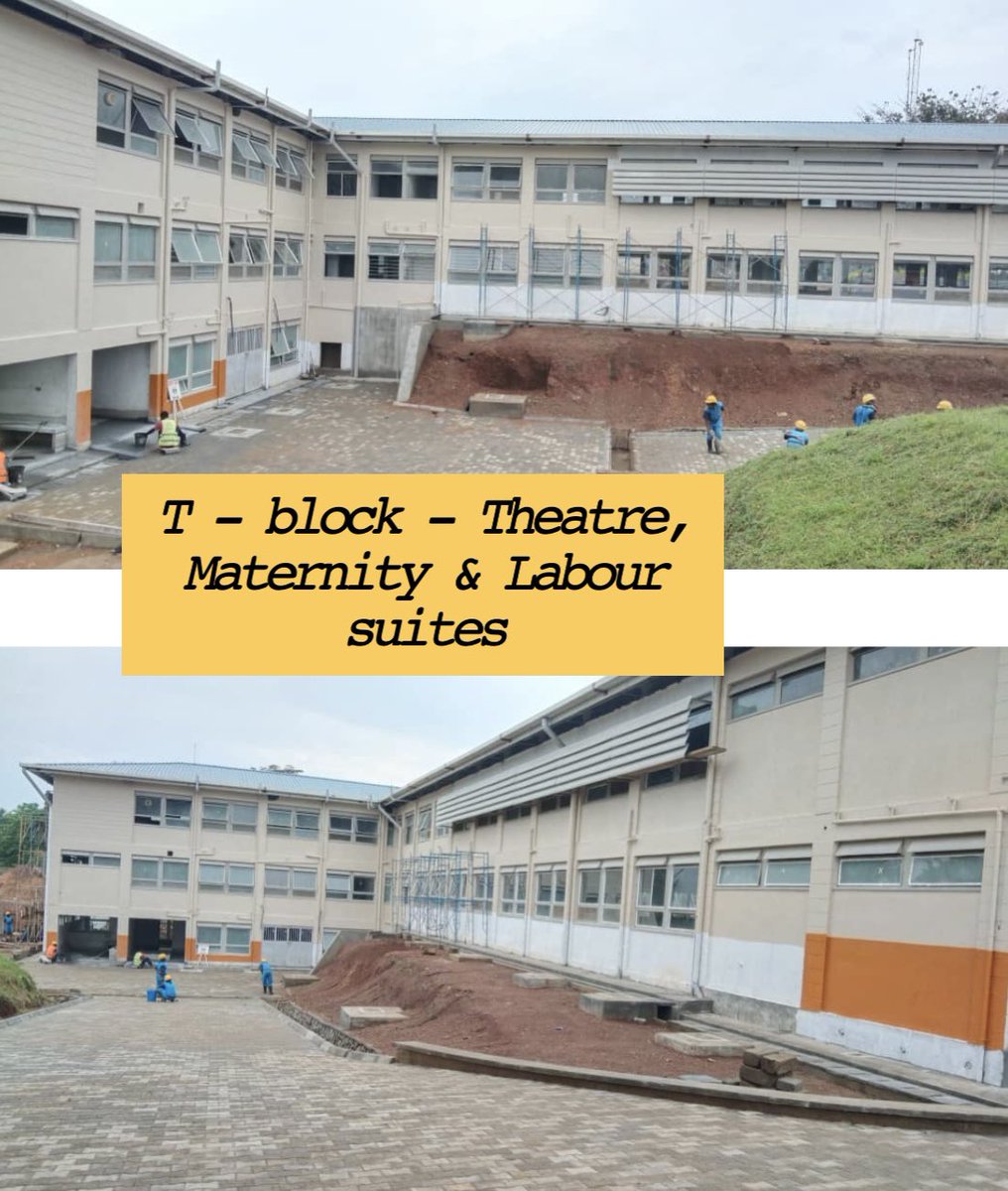 DianaAtwine's tweet photo. Inset : Progress of construction, refurbishment and equipping of Busolwe General Hospital in Butaleja District. The work started on the 21st, October 2022 and will be completed soon. https://t.co/tUxDBCeasF