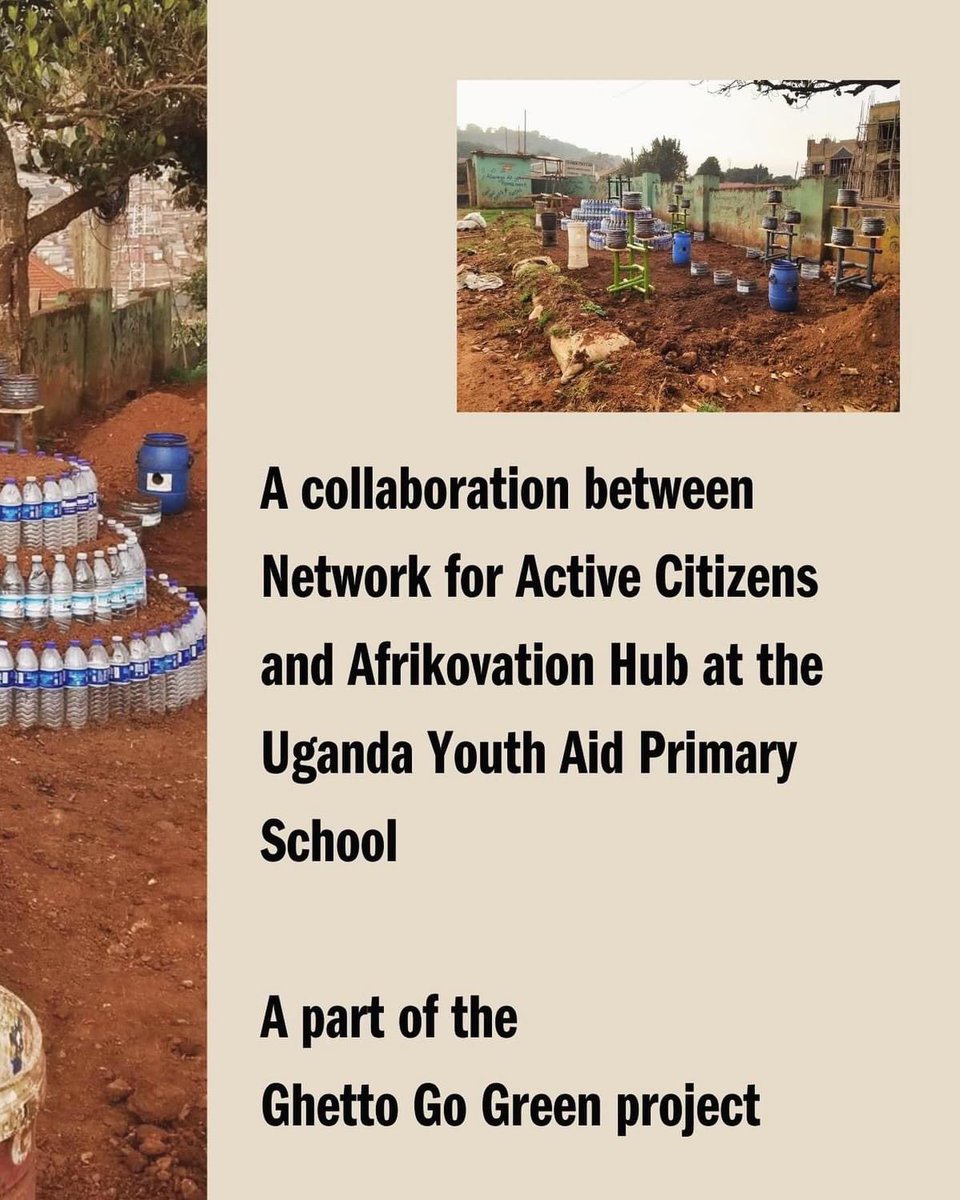 dreamtownngo's tweet image. 🌿 Transforming Urban Spaces into Green Havens in #Kunya #Kampala with JP Farm’s innovative design, @activecitizensu and @AfrikovationHub at Uganda Youth Aid Primary School📍

#UrbanGreen #GhettoGoGreen #SustainableCities #CommunityGardening #YouthEmpowerment #UrbanAgriculture