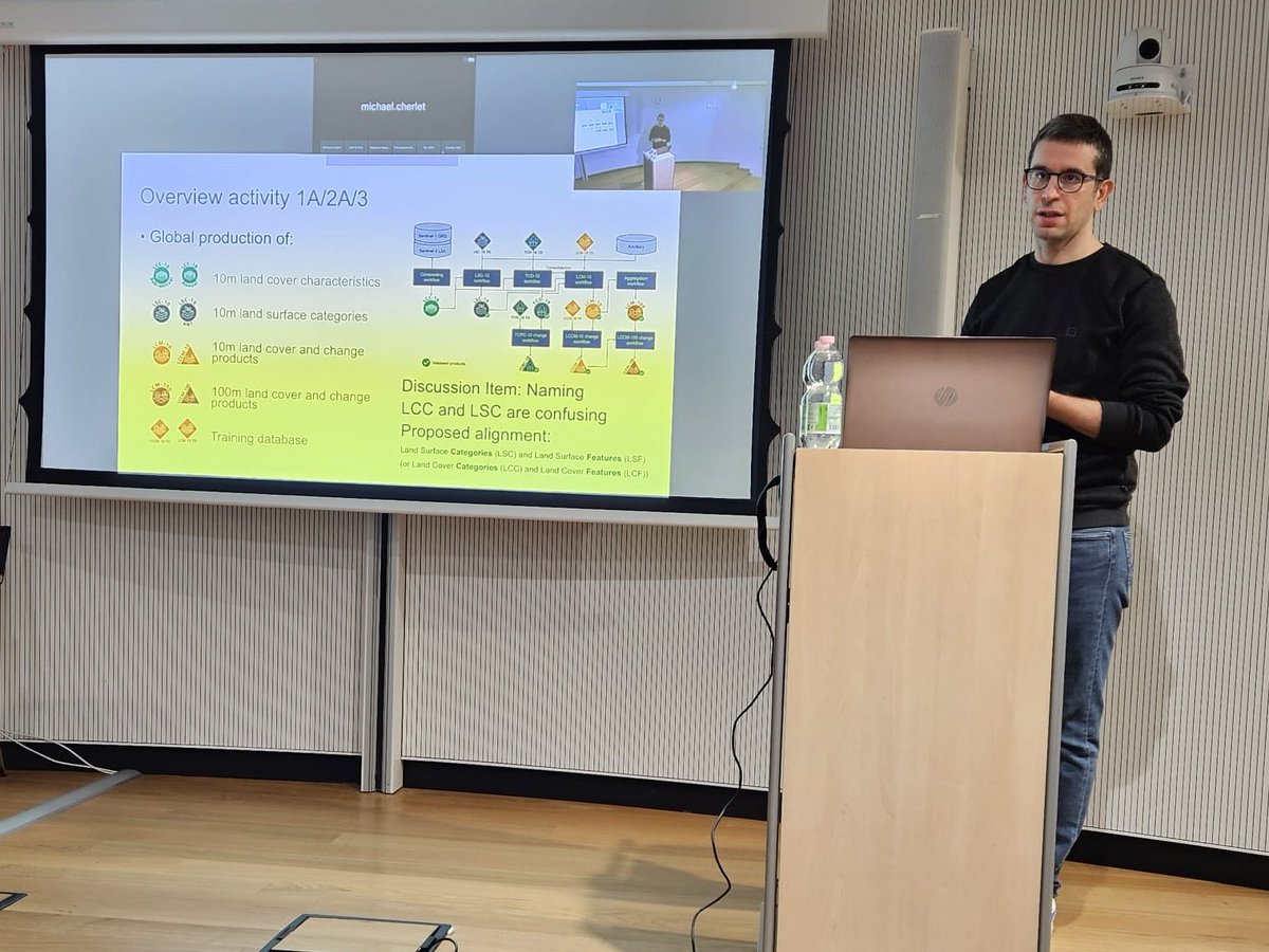 Greetings from Ispra  🇮🇹🤗

Proud to KO the 🆕 #Copernicus Global #Land Cover &amp; Tropical #Forest Mapping &amp; Monitoring service 

Commissioned by the Joint Research Centre <a href="/EU_Commission/">European Commission</a> the #LCFM team will provide a global service at 10m for 2020-2026 💚

👉bit.ly/VITORS_LCFM
