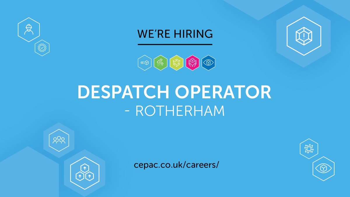 📢 We're hiring!

Cepac has a job vacancy for a Despatch Operator at our Rotherham site.

More on our Careers page
→ lnkd.in/esTXRnaf

•••

#Hiring #Jobs #Careers