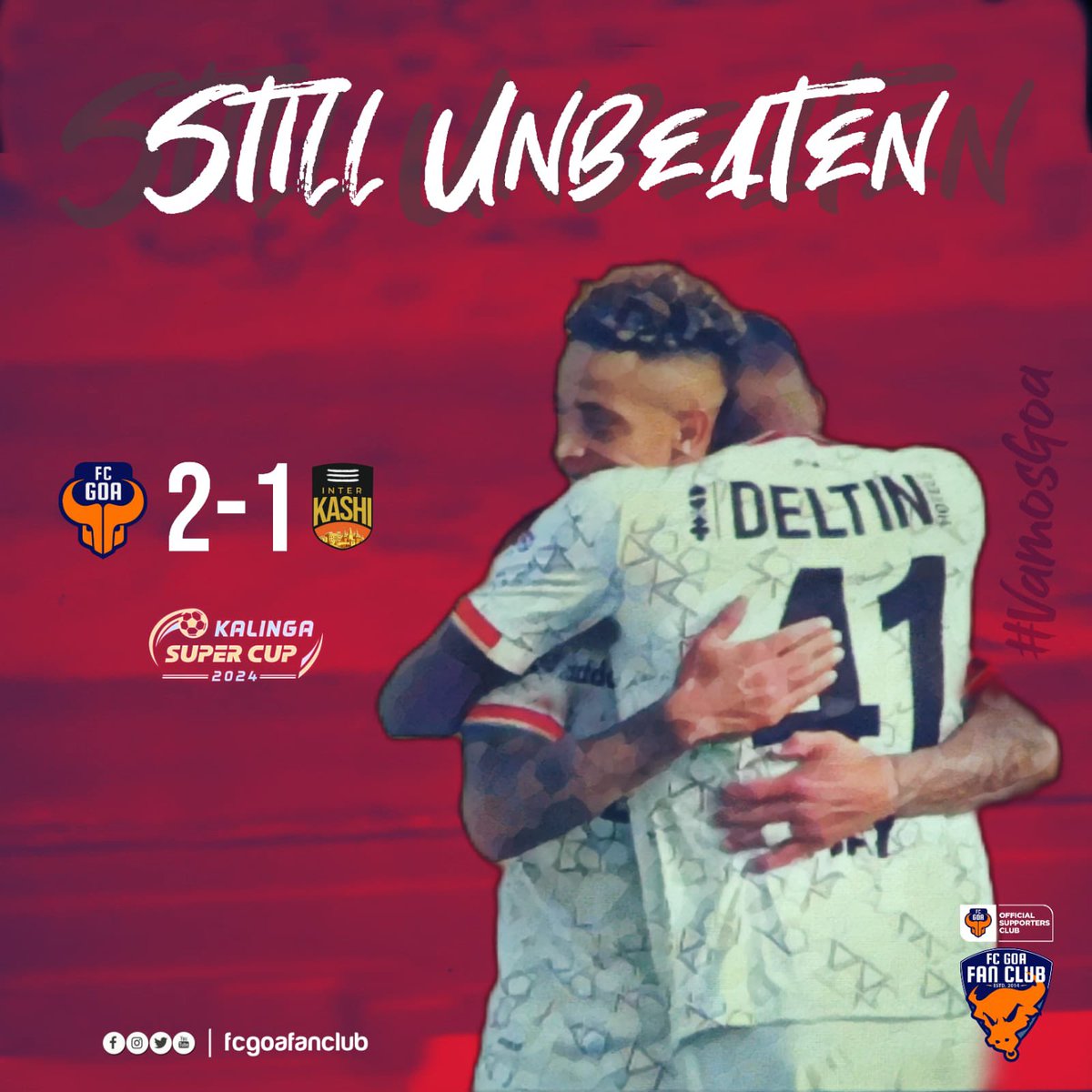 fcgoafanclub's tweet photo. @fcgoaofficial off to a winning start in the The Kalinga Super Cup despite many missed opportunities..! 🧡
The Gaurs still remain unbeaten under @manolomarquezr
#KalingaSuperCup #GoenchiTeam #GoenchiShaan #VamosGoa #BeGoa #BeOrange #VivaForcaGoa #FCGoa #ForcaGoa #FCGoaFanClub https://t.co/Me3DR0bcv6