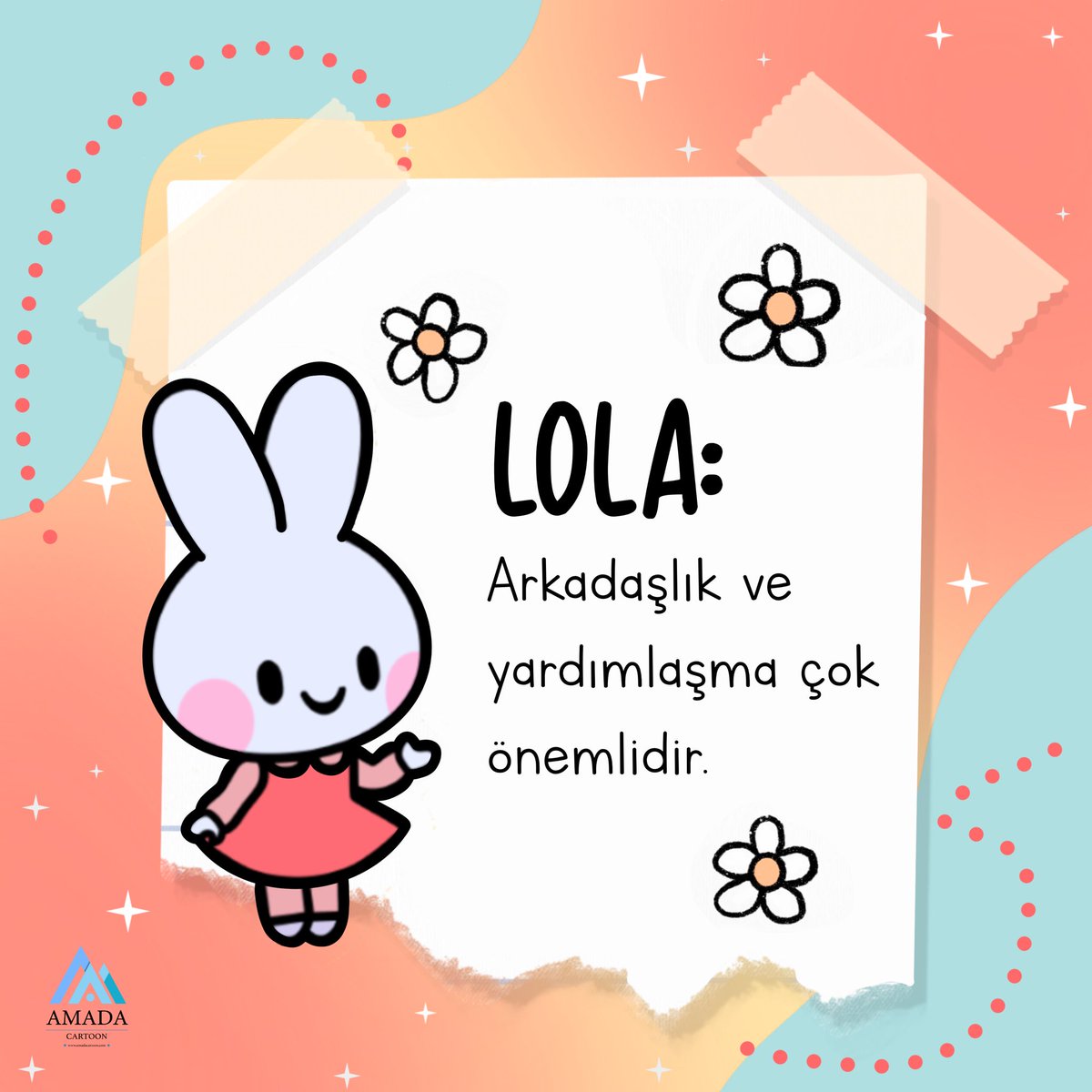 AmadaCartoon's tweet photo. Lola’dan mesajınız var 💌 https://t.co/jcDKOxeaS7