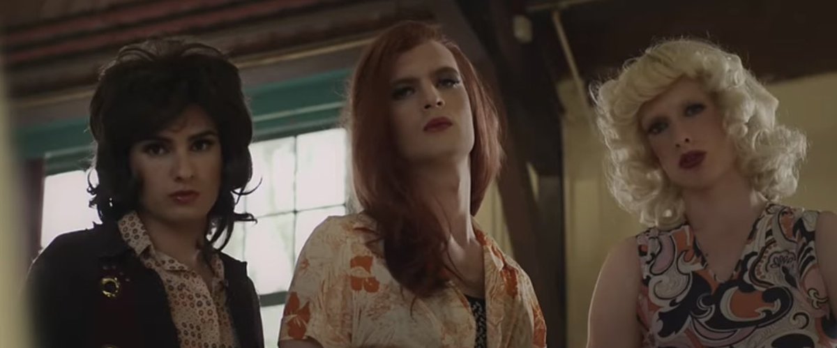 WAstruggles's tweet photo. why does joff look a bit like florence + the machine in the moaning lisa smile music video https://t.co/6VX60EUhKi