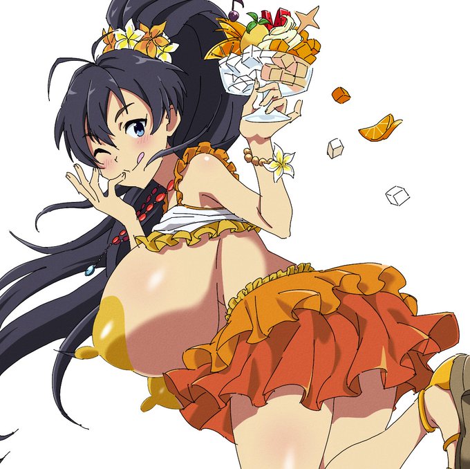 アイドルマスターの我那覇響を描きました🦝 