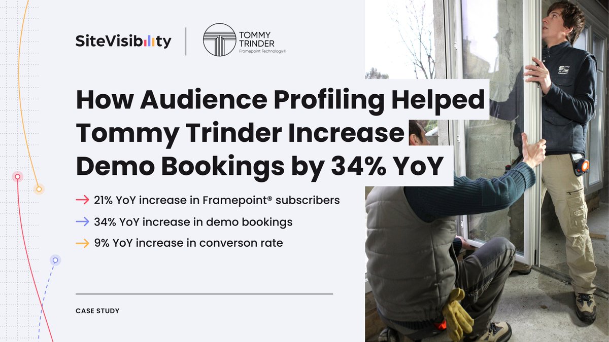 SiteVisibility (@sitevisibility) on Twitter photo 🚀New Client Case Study 🪟
Discover how our audience profiling helped <a href="/sellmorewindows/">Tommy Trinder</a>'s gain insight into their audience & achieve:
21%⬆️Framepoint® subscribers
34%⬆️demo bookings
9%⬆️conversion rate
Read the full case study here: sitevisibility.co.uk/case-studies/a…
#clientsuccess 🚀New Client Case Study 🪟
Discover how our audience profiling helped <a href="/sellmorewindows/">Tommy Trinder</a>'s gain insight into their audience & achieve:
21%⬆️Framepoint® subscribers
34%⬆️demo bookings
9%⬆️conversion rate
Read the full case study here: sitevisibility.co.uk/case-studies/a…
#clientsuccess