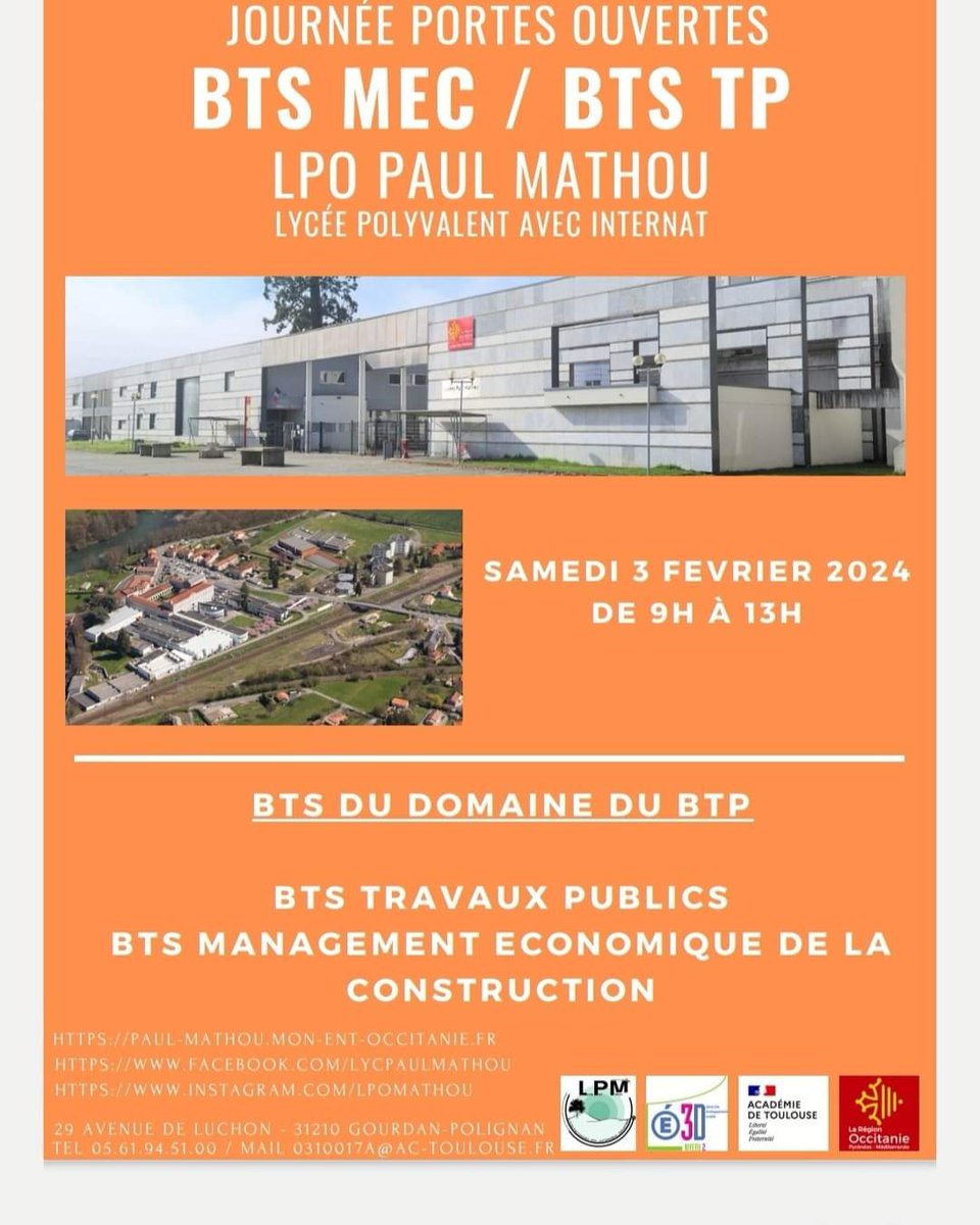 Lycée Paul-Mathou de Gourdan-Polignan tweet media
