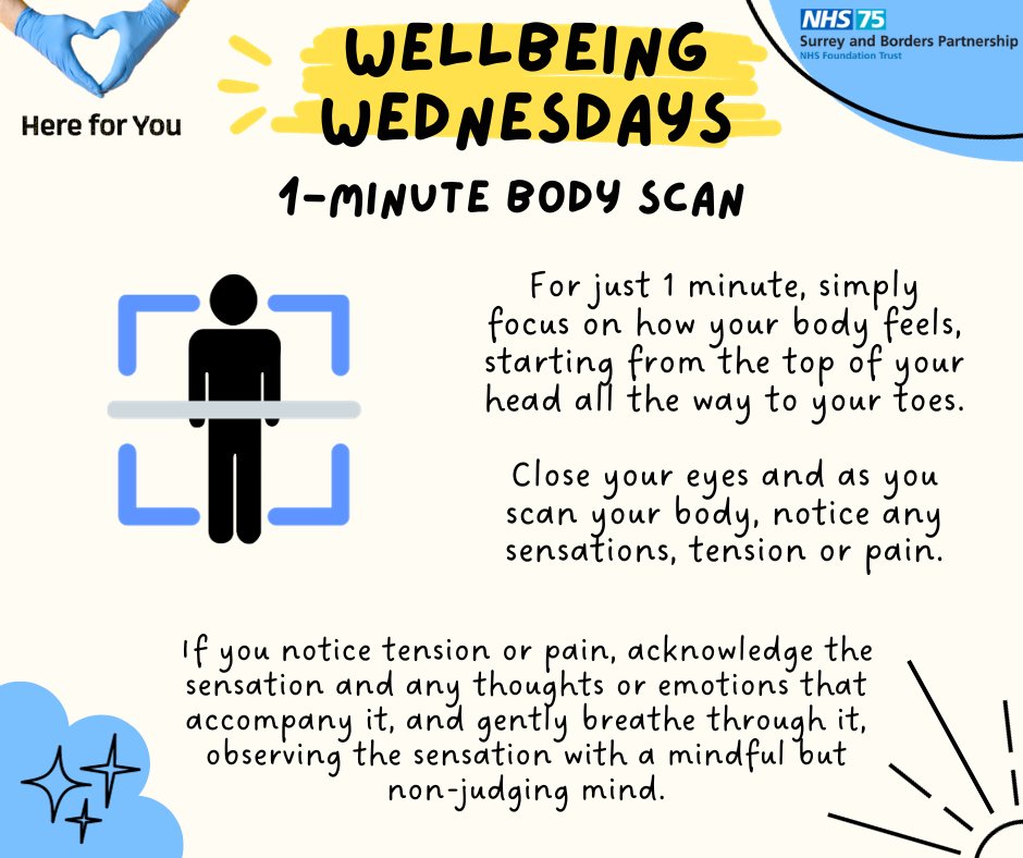 This is your midweek reminder to make space for your wellbeing💙 #WellbeingWednesdays #selfcare